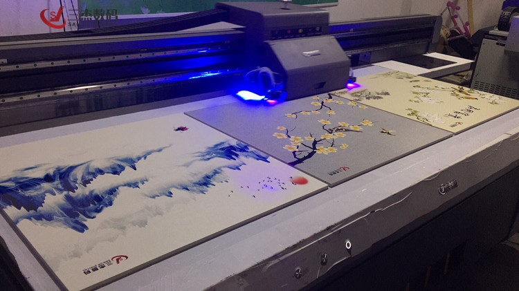 集成墙板3D浮雕喷绘机福建UV2513理光G5打印机|工业平板彩印设备示例图14