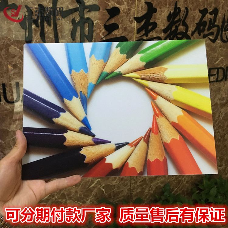彩妆亚克力板uv平板打印加工设备铝板发光字uv喷绘机金属板喷印机示例图12