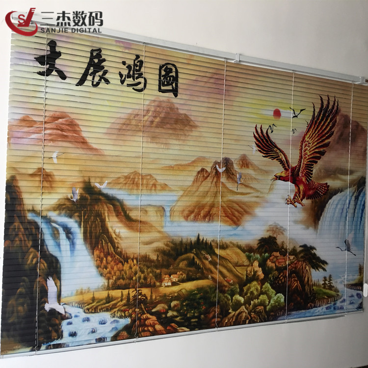 集成墙板UV平板彩绘机阜阳3D玻璃装饰画打印机彩妆面板UV喷绘机示例图20
