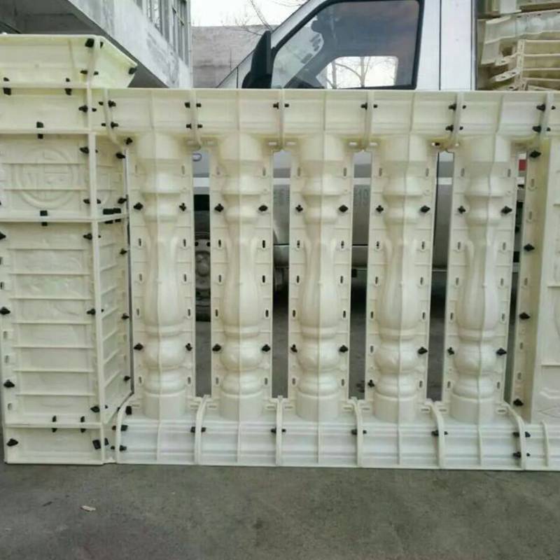 水泥艺术护栏模具 塑料花瓶模具 花瓶柱图片