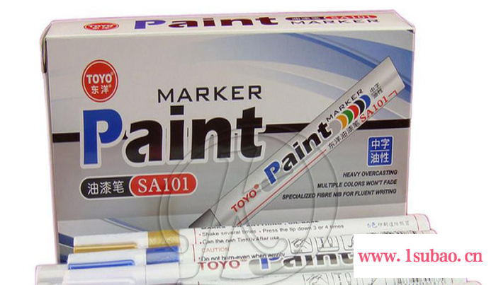 TOYO东洋油漆笔 SA101油漆笔 油性记号笔 金属油漆笔图2