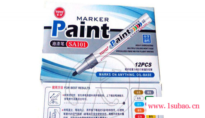 TOYO东洋油漆笔 SA101油漆笔 油性记号笔 金属油漆笔图3
