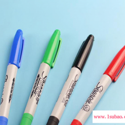 洁净室实验室专用笔 双头记号笔净化笔Sharpie32001 美国三福