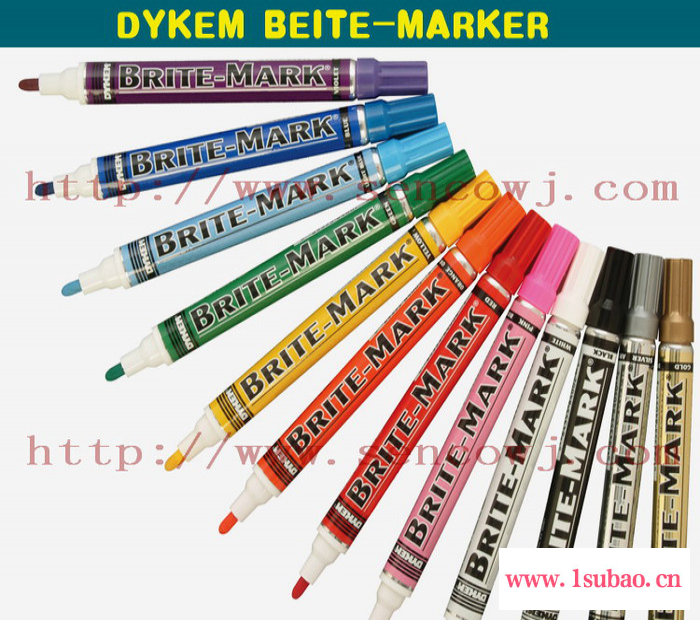 供应美国Dykem Brite Mark万用油漆笔/阀门标记笔