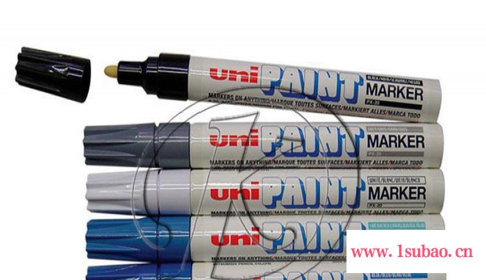 UNI三菱PX-20I油漆笔 金属塑料涂色油漆笔 汽车补漆笔图3