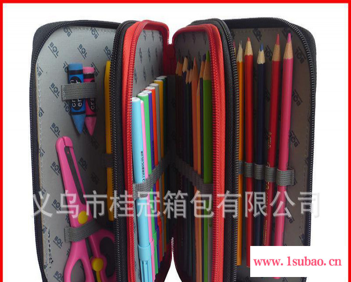 铅笔袋 三层笔袋 儿童大容量笔袋 铅笔套装图2