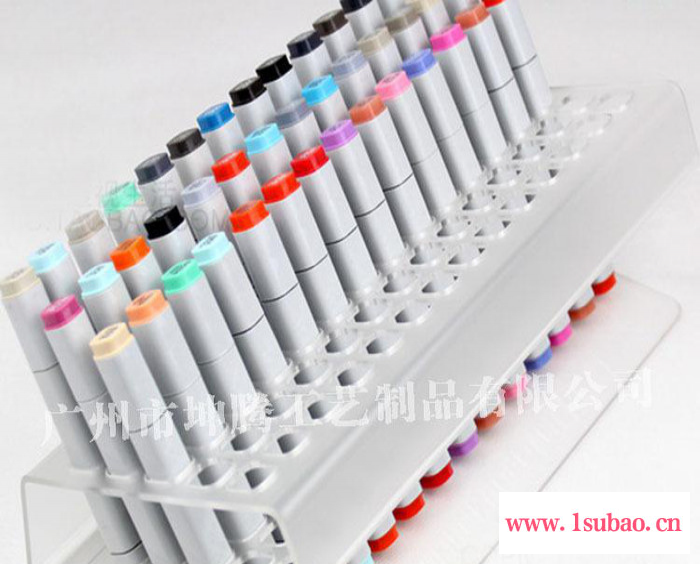 COPIC专用 马克笔架 铅笔圆珠笔架化妆笔架 亚克力可放置 70支笔图2
