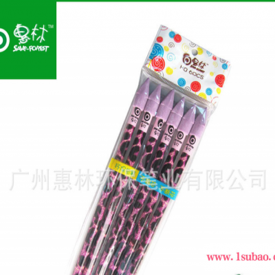 HB铅笔/易削卷/环保纸杆铅笔带3D橡皮头 304-6