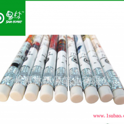 在线 畅销款环保学生纸制铅笔 带橡皮和卷笔刀 603-9PBS