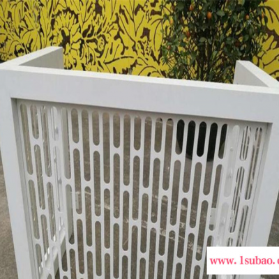 【安平亮宇】空调保护罩 铝合金空调罩 小区外墙装饰空调罩