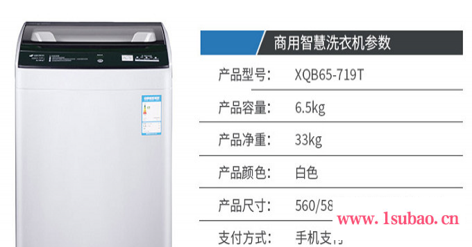 企鹅大容量XQB80-608T投币洗衣机 ** 商用波轮全自动洗衣机 投币全自动洗衣机图5