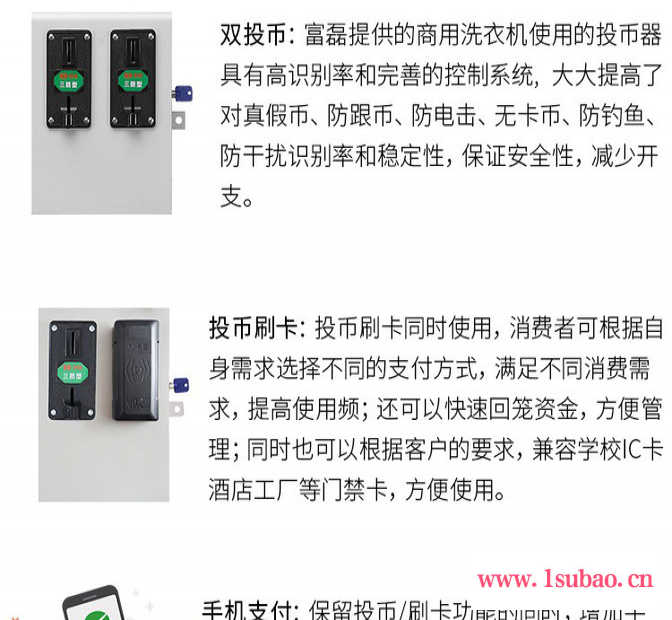 Haier/海尔 海尔洗衣机 海尔投币洗衣机图4