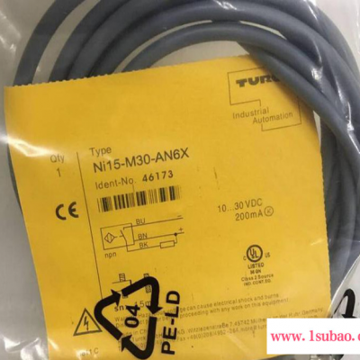 全新接近开关BI1.5-EG08-AP6X三线PNP常开DC 24V 图尔克传感器 举报