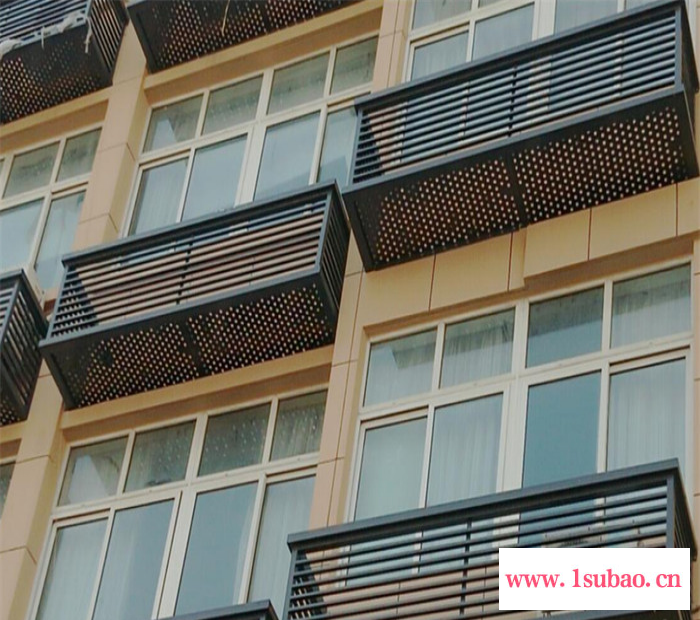 美的空调外机罩 冲孔幕墙装饰网 穿孔铝板 厂家定制