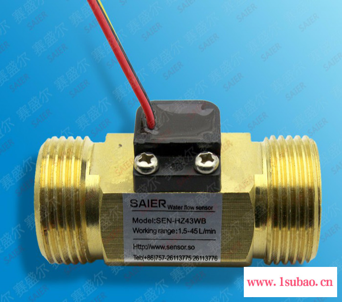 SEN-HZ43WB**霍尔流量传感 6分G3/4 DN20接口 水空调水流量传感器图6