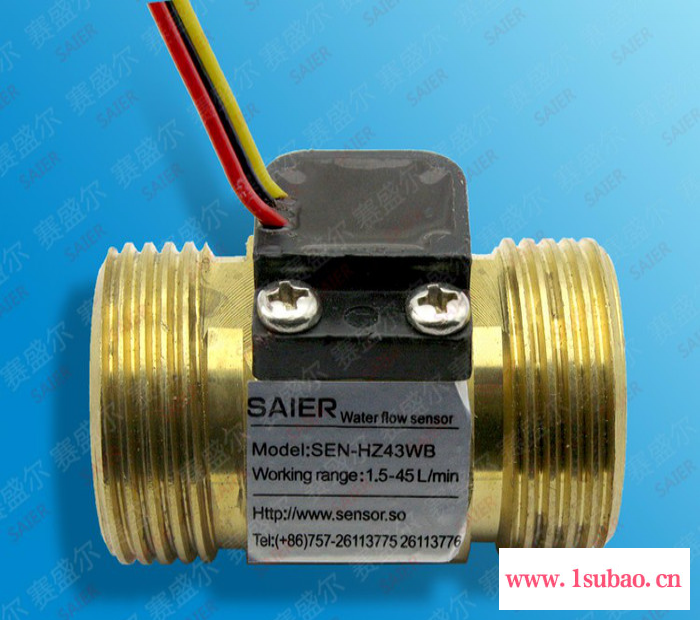 SEN-HZ43WB**霍尔流量传感 6分G3/4 DN20接口 水空调水流量传感器图5