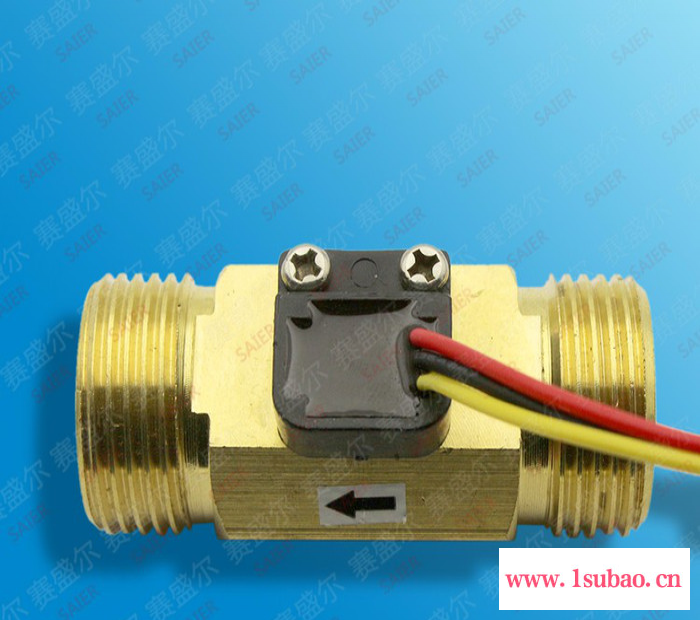 SEN-HZ43WB**霍尔流量传感 6分G3/4 DN20接口 水空调水流量传感器图2