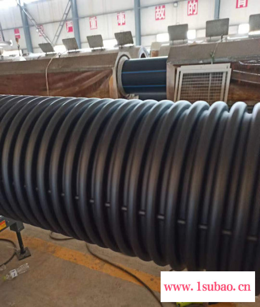 小区排水用 双臂波纹管200--500HDPE双臂波纹管下水管PE波纹排水管图8