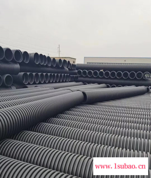 小区排水用 双臂波纹管200--500HDPE双臂波纹管下水管PE波纹排水管图6