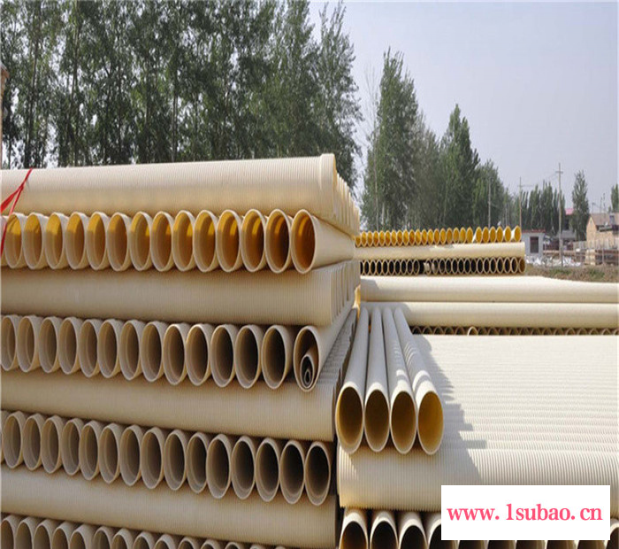 百江 PVC-U双壁波纹管 排水管 规格500mm 8KN图3