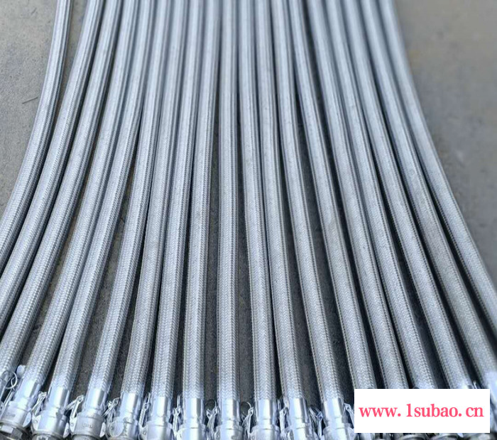 中美 不锈钢波纹管 304金属软管 耐高温高压钢丝编织波纹管