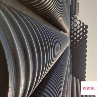 圣大300-2000HDPE钢带增强螺旋波纹管供应厂家