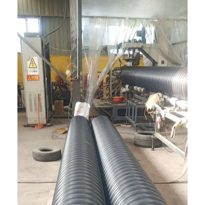 山东圣大300-2000HDPE钢带增强螺旋波纹管厂家供应