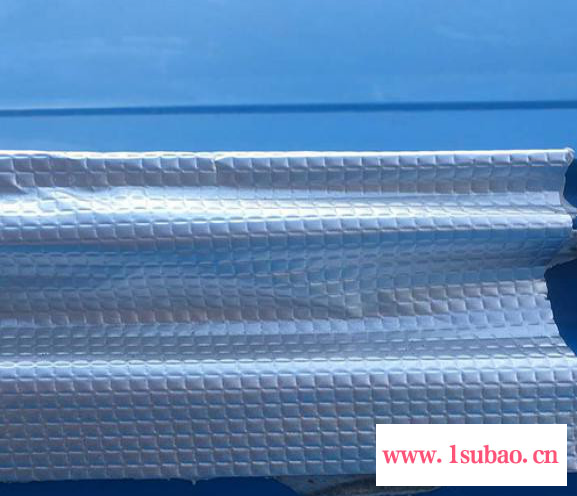 【晟阳】1mm*100mm*5m 铝箔压花丁基防水胶带 彩钢瓦专用防水胶带 太阳板房等防水补漏胶带 钢结构胶带 质量保证图2