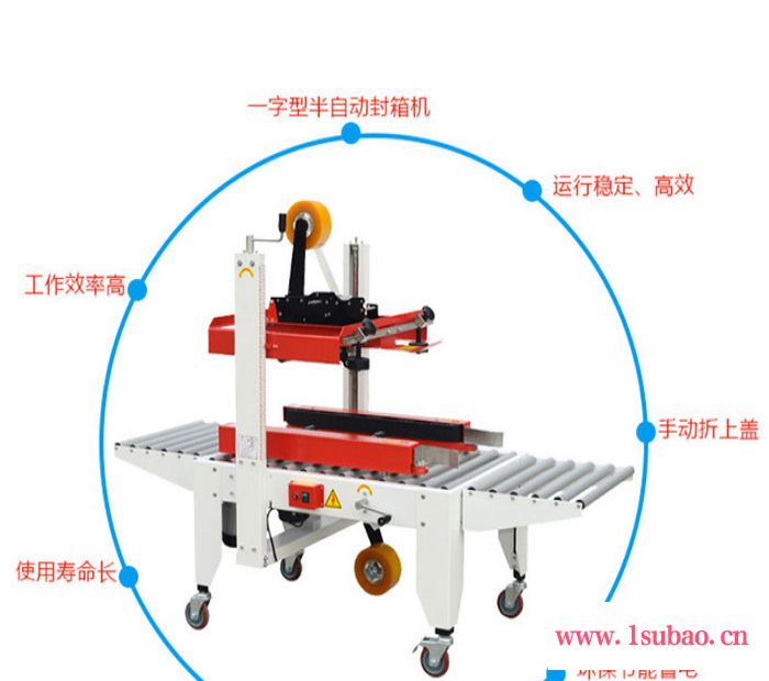 程煤数控封箱机 胶带自动封箱机 纸箱自动打包机 小型自动封口机直销图3