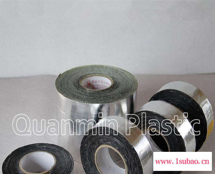 铝箔防腐胶带 铝箔胶带 改性沥青铝箔防腐冷缠胶带1.0mm图2