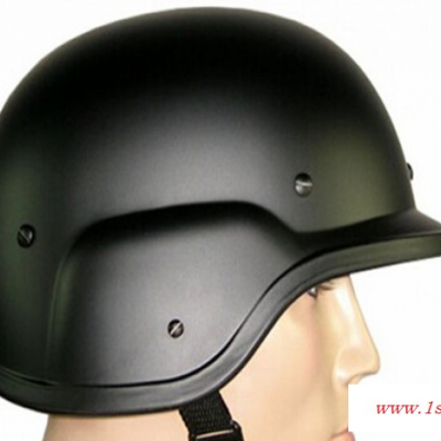 防护头盔防护钢盔M88头盔德式带面罩头盔 安全帽保安 防护头盔