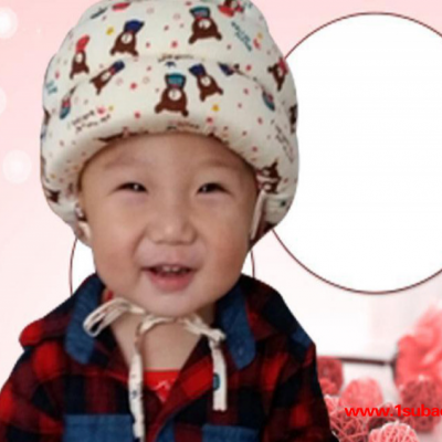 杰婴斯系带儿童安全帽婴儿学步防摔帽宝宝防撞帽 一件代发 可定