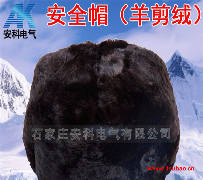 安科羊剪绒防寒安全帽**图3