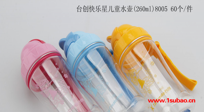 供应台创快乐星儿童水杯TC8005-8007PC塑料太空杯图2
