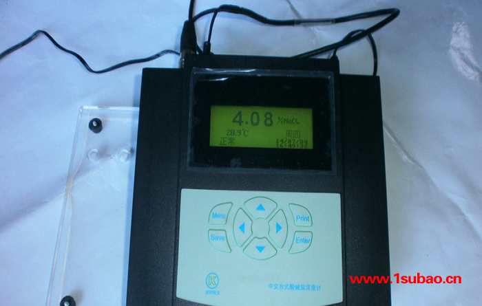 供应实验室盐浓度计 台式盐度计NACL-534K图4