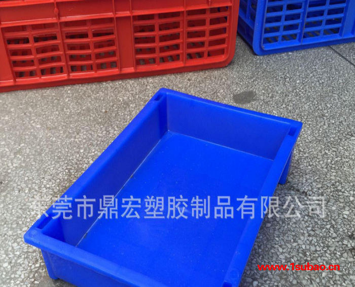 广西柳州塑胶PP周转盒 蓝色塑胶电池盒 耐高温锂电池塑料盒子