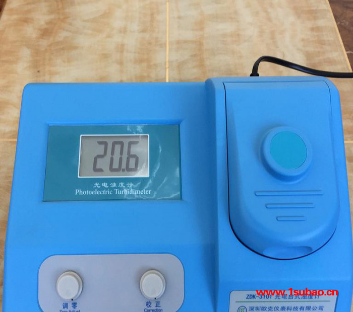 供应欧克牌ZDK-3101原ZDK-312光电台式浊度计 浊度仪 浊度检测仪图5