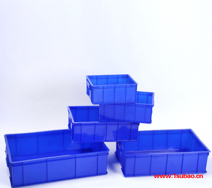 收纳塑料盒 长方形PE塑料周转盘五金零件盒工具盒元件盒图2