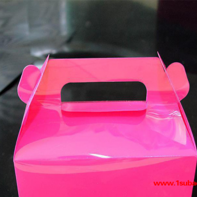 厂家可定制 UV印刷PVC塑料盒 礼品盒 包装盒 食品礼盒