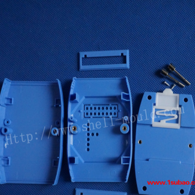 精钢** abs塑料盒 亚当模块盒 磨砂面 100X70X25深蓝  仪器 仪表机箱