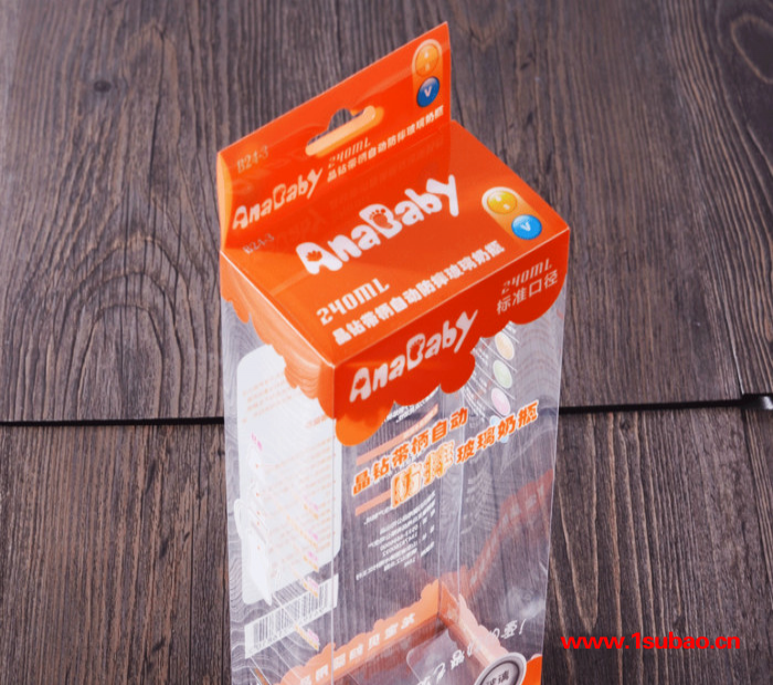 OEM PP box 工厂定做环保健康奶瓶包装盒 彩印塑料盒图7