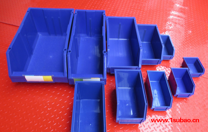 直销塑料零件盒  600*400*230大号塑料盒子    组立式斜口零件盒