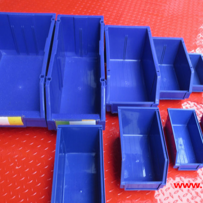 直销塑料零件盒  600*400*230大号塑料盒子    组立式斜口零件盒