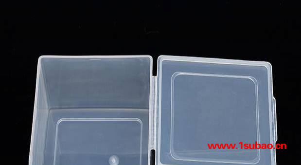 正方形塑料盒零件盒透明盒子五金配件工具收纳盒有带盖PP材质