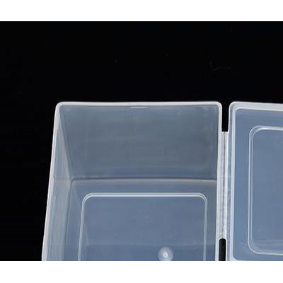 正方形塑料盒零件盒透明盒子五金配件工具收纳盒有带盖PP材质