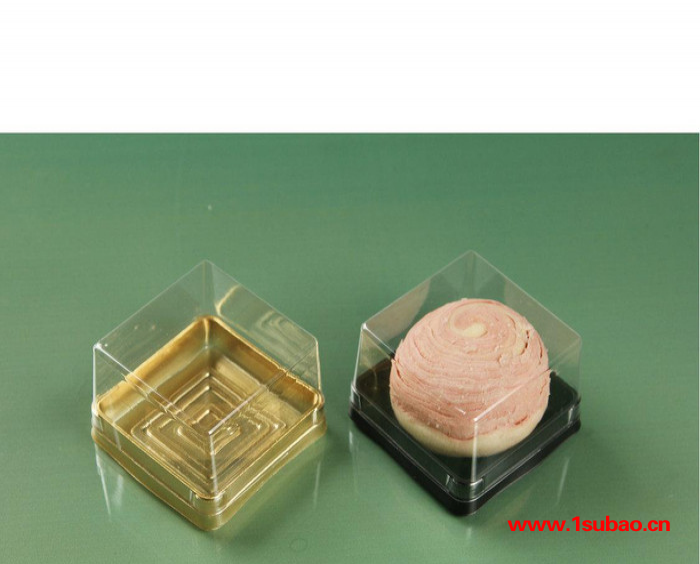 中秋月饼盒 透明塑料月饼盒 带盖塑料盒图3