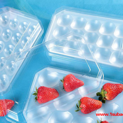 生产 透明塑料盒 一次性水果盒包装盒打包盒 pet 草莓盒2