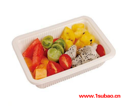 一次性塑料盒 透明塑料PP托盘 水果 蔬菜 盘食品打包盒图2