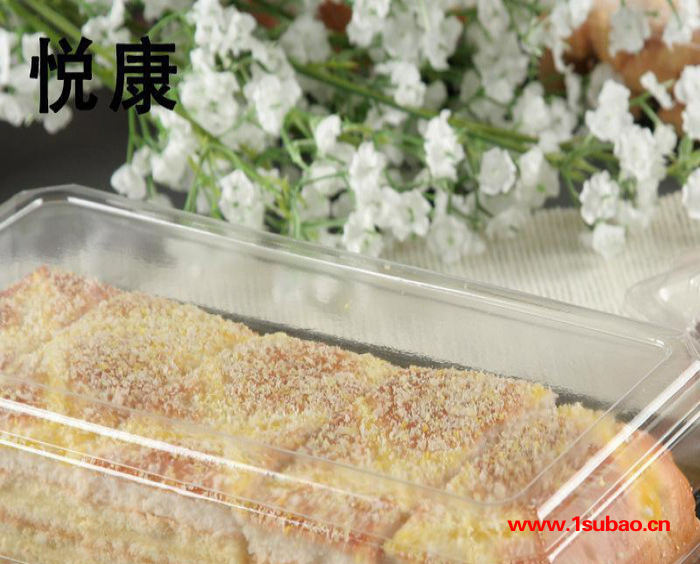 ** 吸塑盒长型慕斯盒 通用面包盒 透明塑料盒 西点盒图2