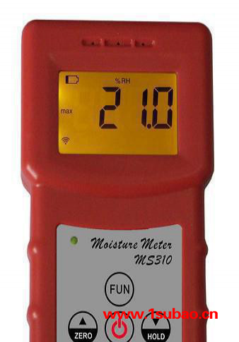 多功能感应式水分仪MS310 建筑材料水分测定仪 纸张湿度检测仪